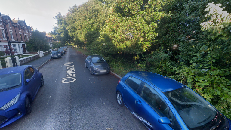 Cleveland Road, Lytham. Pic: Google Maps