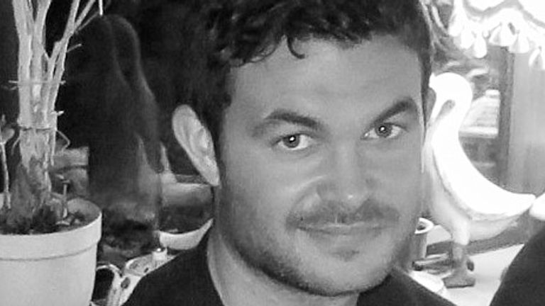 Matthew Grimstone on his 23rd birthday, the last before he died in the Shoreham disaster               