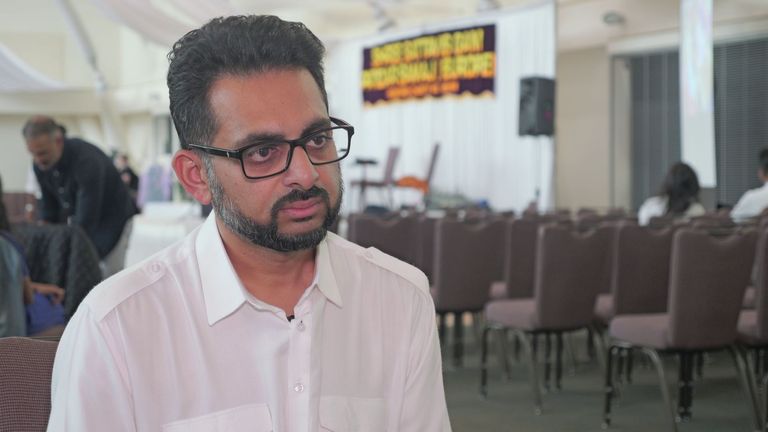 Miten Patel, whose parents Ashok and Shobhana Patel died in the Air India plane crash

