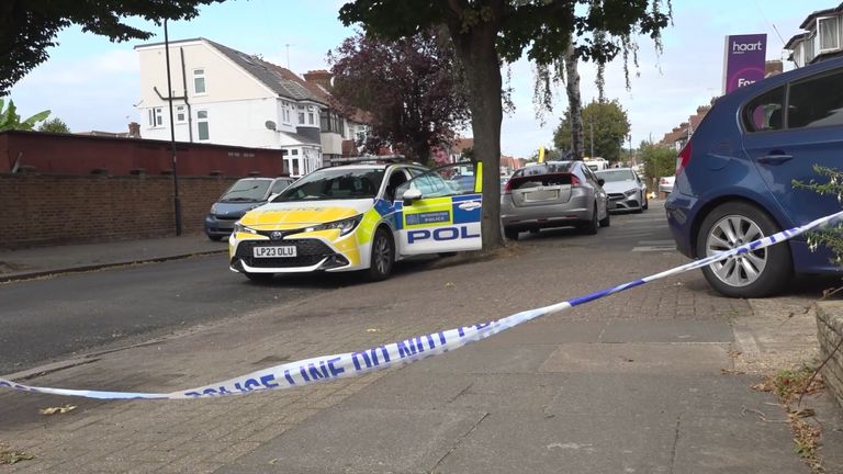 Shazad Khan was stabbed in Monks Park, Wembley. Pic: PA