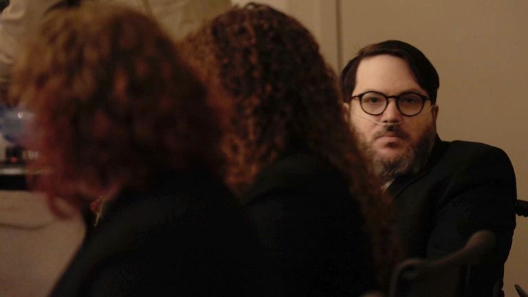 Nicholas Rossi in court for the first of two separate cases. Pic: AP