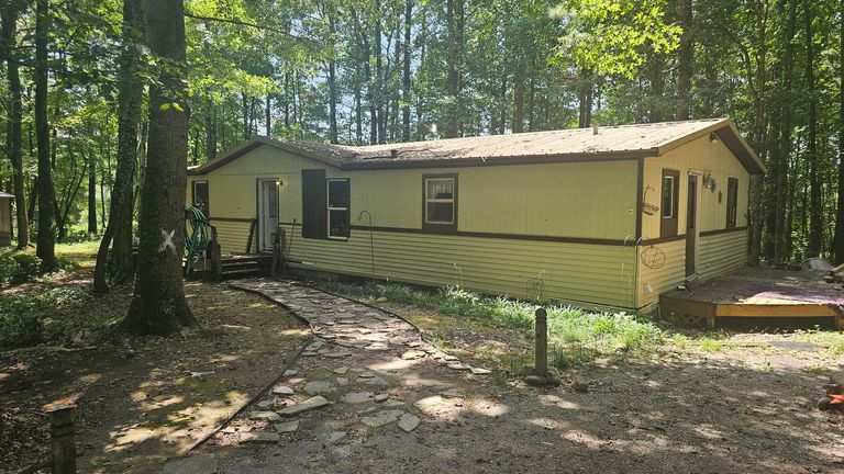 Kevin Wade O'Neal's home in Old Fort, Tennessee. Pic: Polk County Sheriff's Office