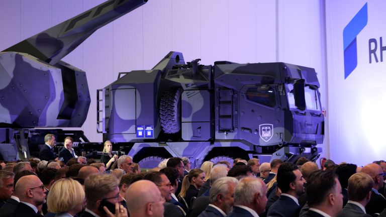 Rheinmetall, Almanya'da Unterluß'da yeni bir mühimmat fabrikası açtı