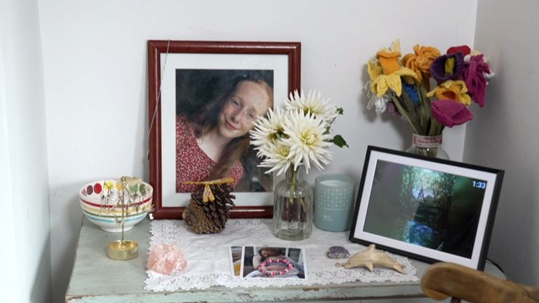 Pictures of Ruth at the family home