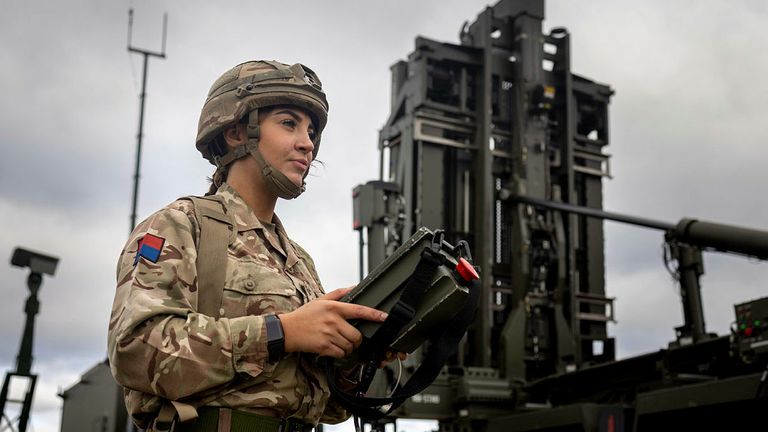 Sky Sabre has a surveillance radar. Pic: MoD