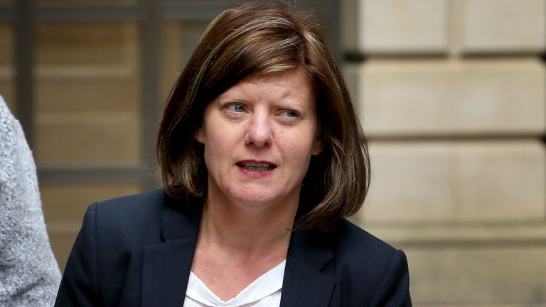 Sandy Brindley, chief executive of Rape Crisis Scotland. Pic: PA