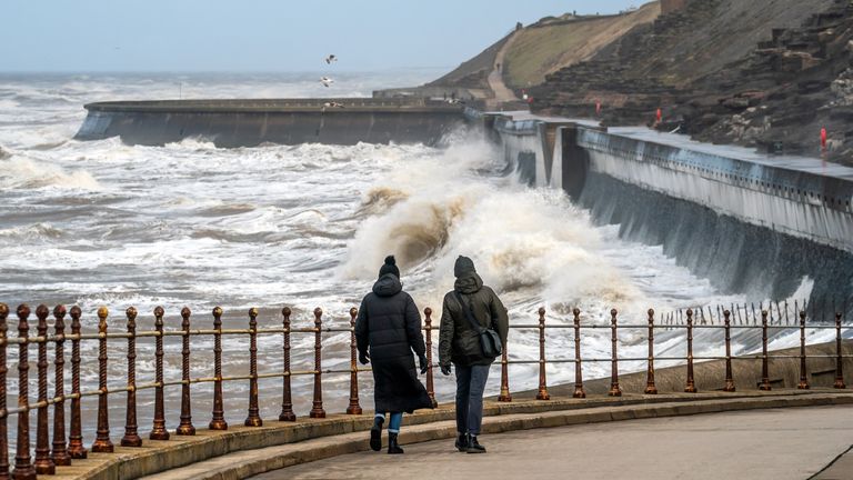 In the last year, six storms were named, reaching the letter F. File pic: PA