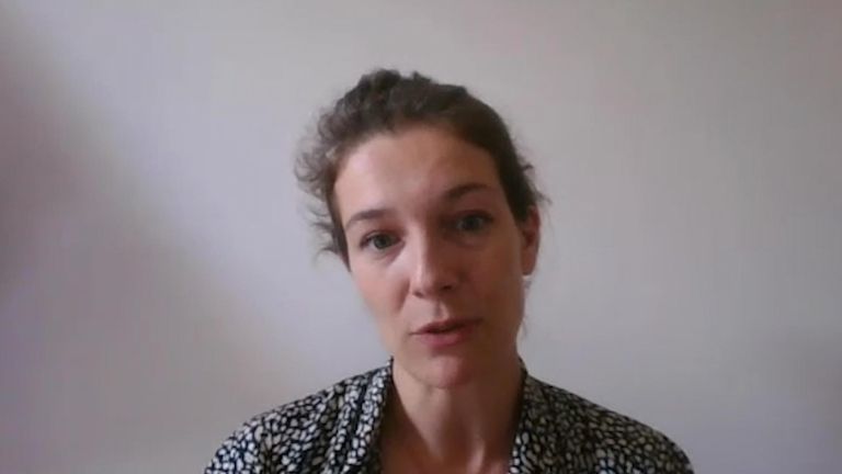 Mathilde Simon, project coordinator at Medicins Sans Frontieres.