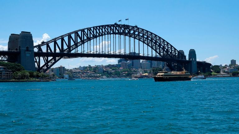 The Sydney Harbour Bridge