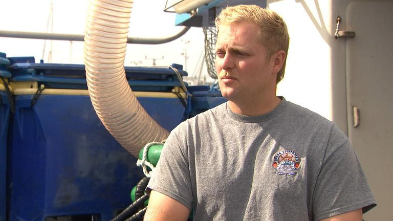Tom Lambourne, from the Young Fishermen Network