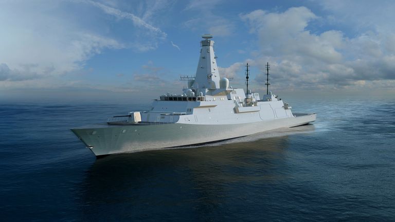 Norway has agreed to buy Type 26 frigates. Pic: AP