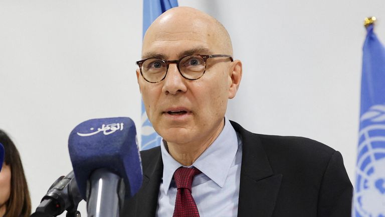 Volker Turk odpowiedział na list, wzywając jedność