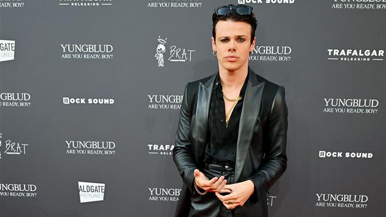 Yungblud at the premiere of his documentary, Are You Ready, Boy? Pic: Getty