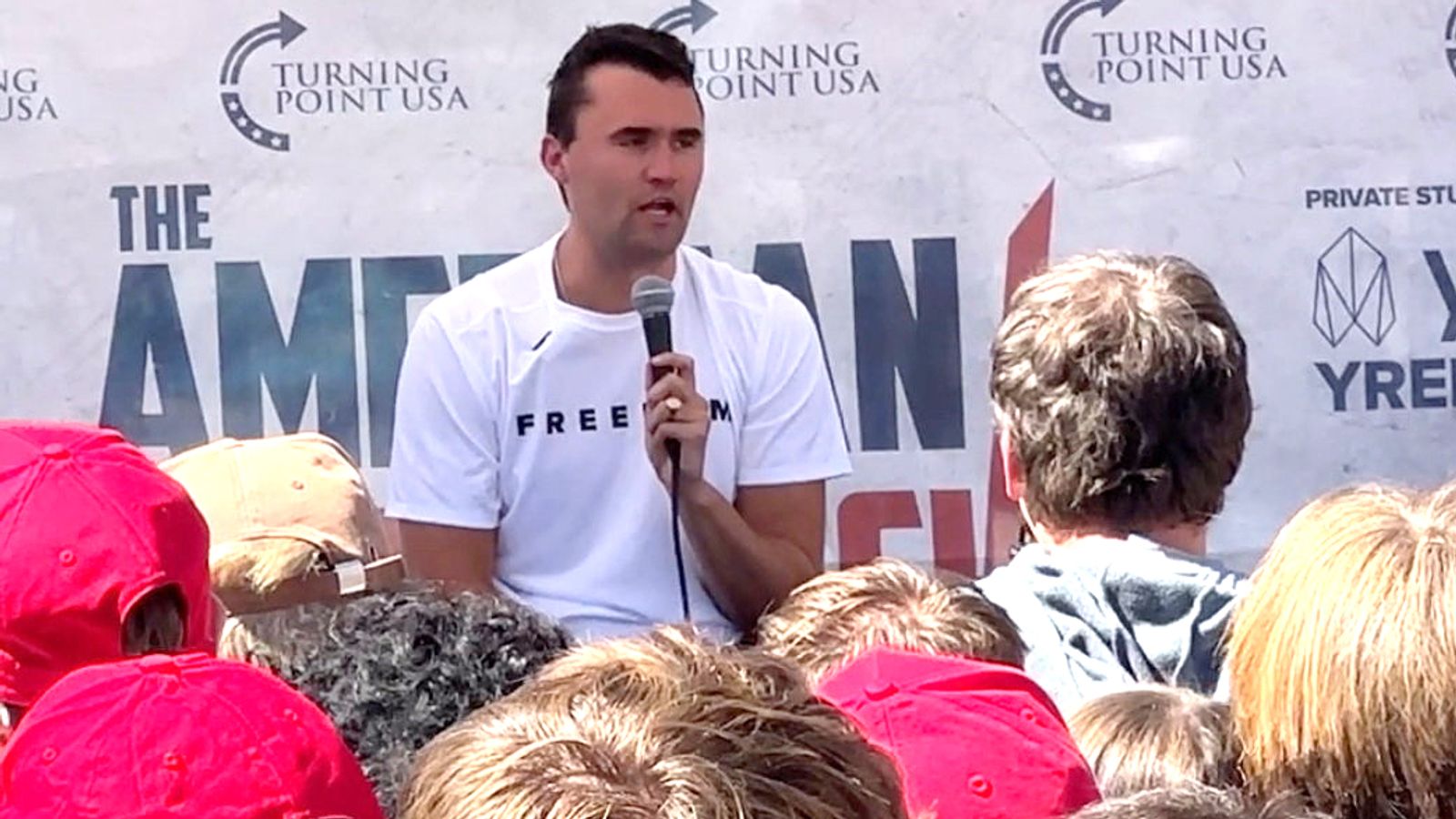 Charlie Kirk latest: Manhunt under way for killer as Trump condemns 'heinous assassination'