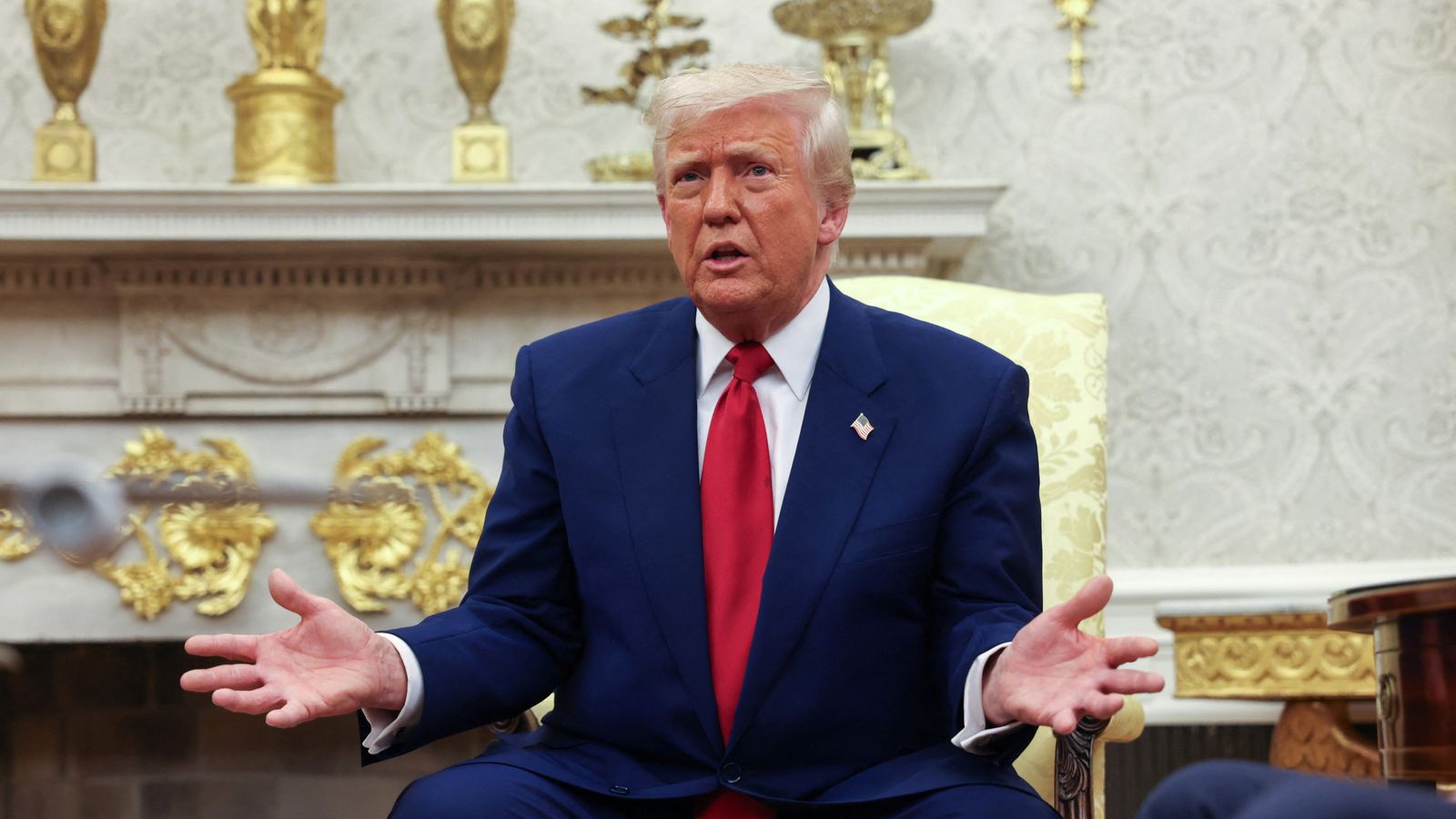 US financial firms pledge £1.25bn to UK ahead of Trump's visit
