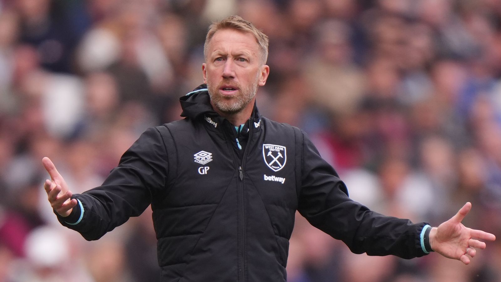 West Ham sack head coach Graham Potter after poor run of results