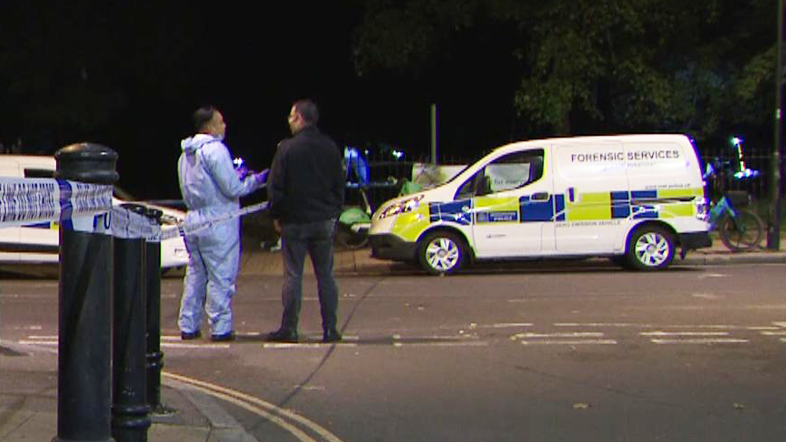 Man dies, woman injured, after London park shooting