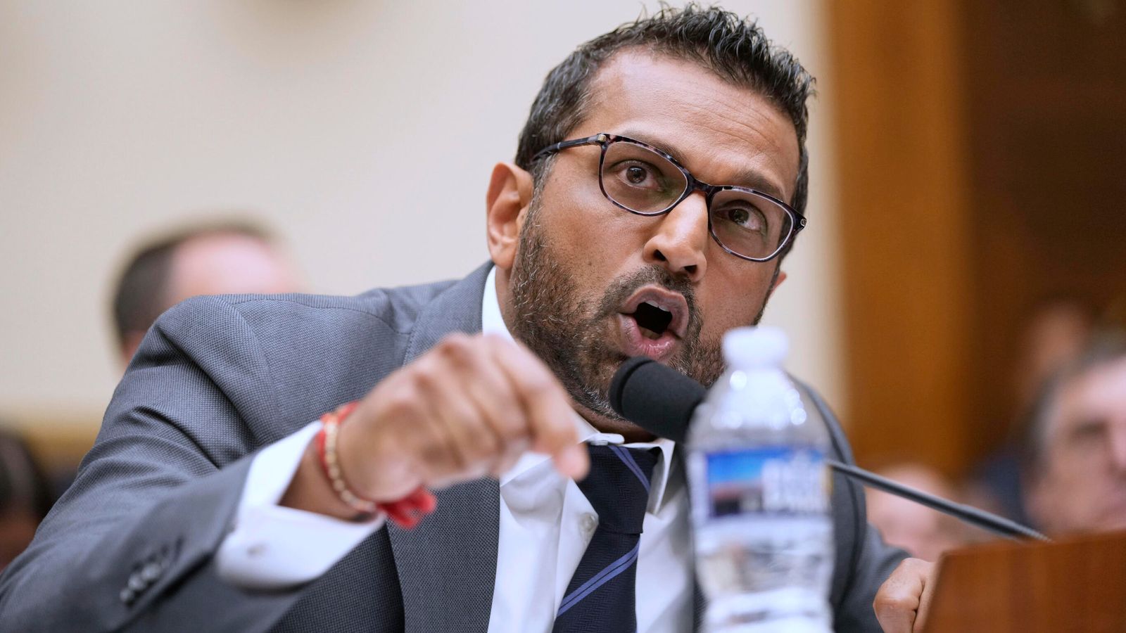 FBI director Kash Patel shouts at members of Congress for second day – as Democrats pile on questions about Jeffrey Epstein