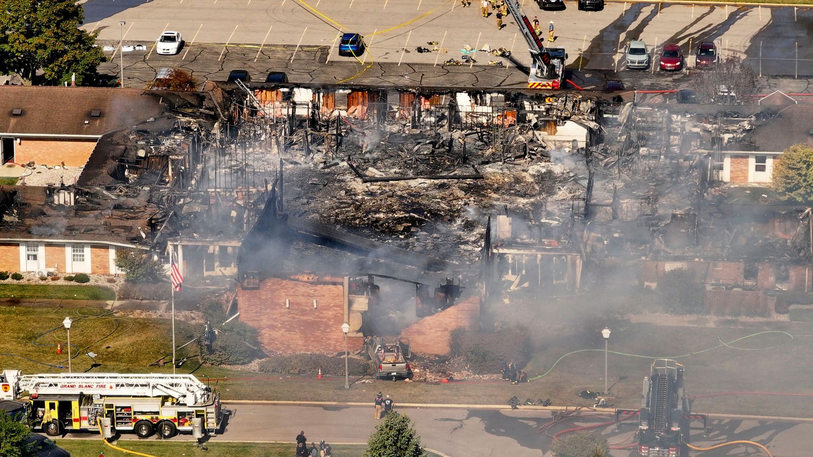 At least four victims after Mormon church in Michigan set on fire during mass shooting