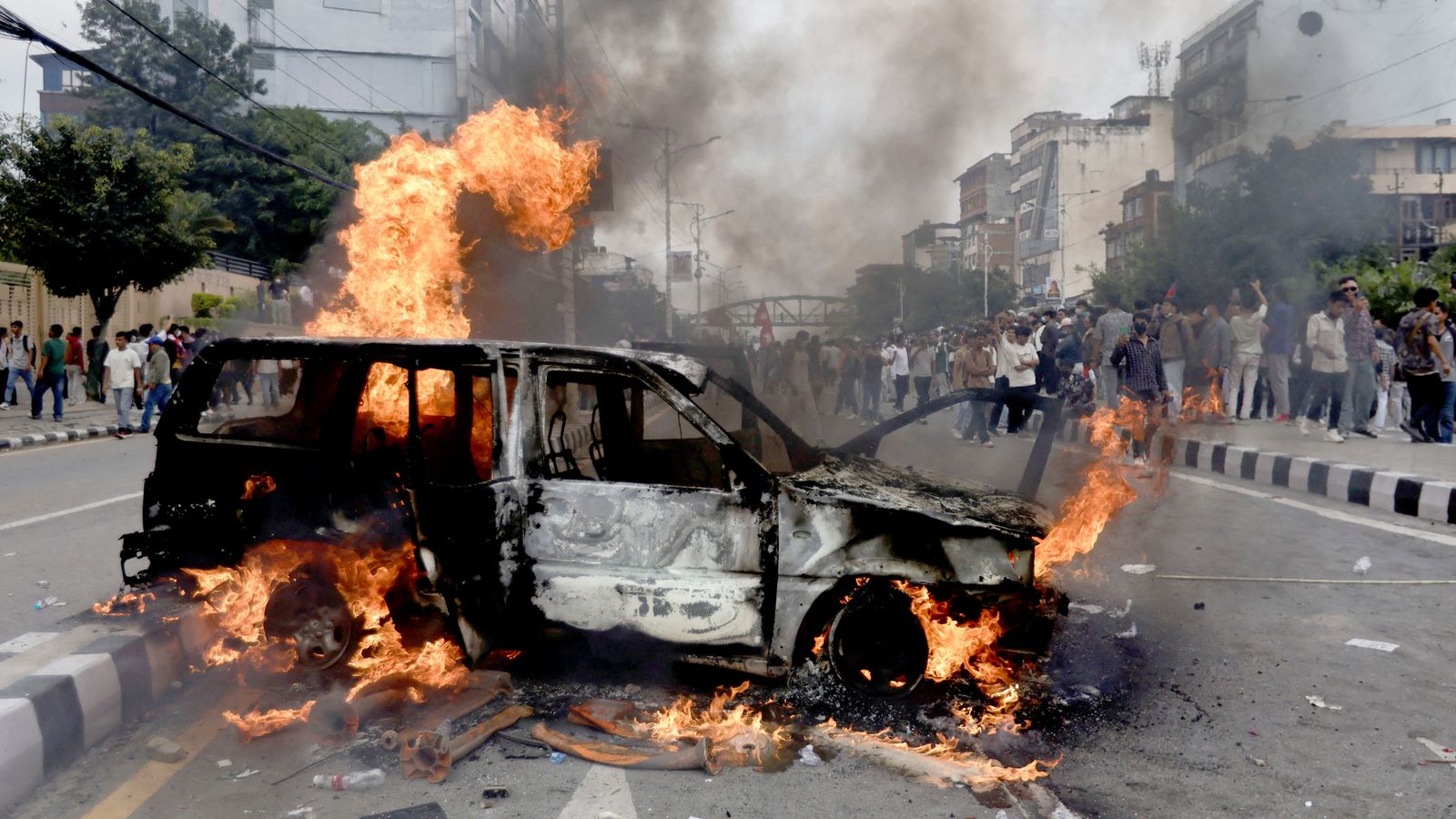 At least 19 dead in Nepal protests over social media ban