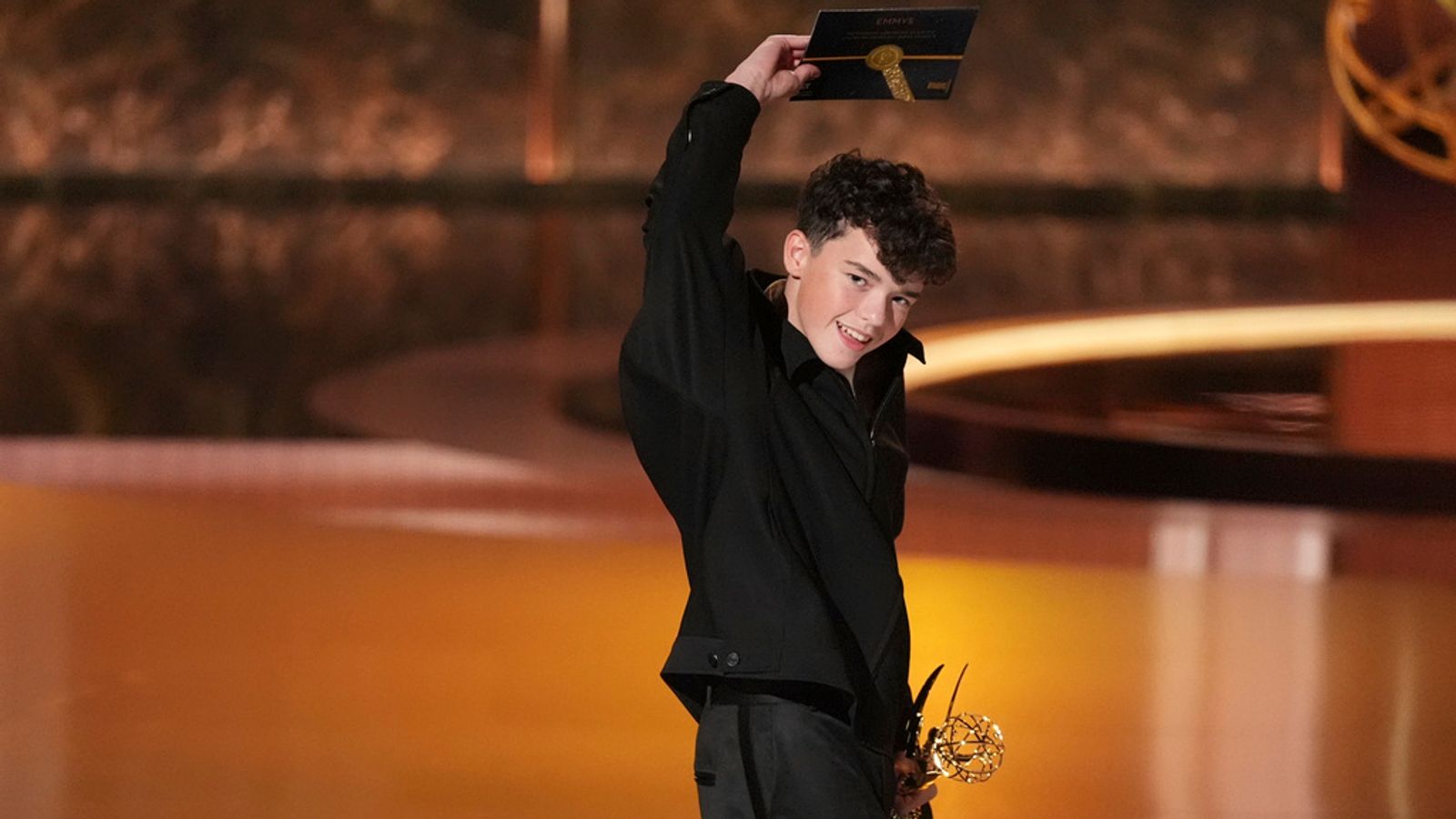 Adolescence star Owen Cooper makes history at Emmys