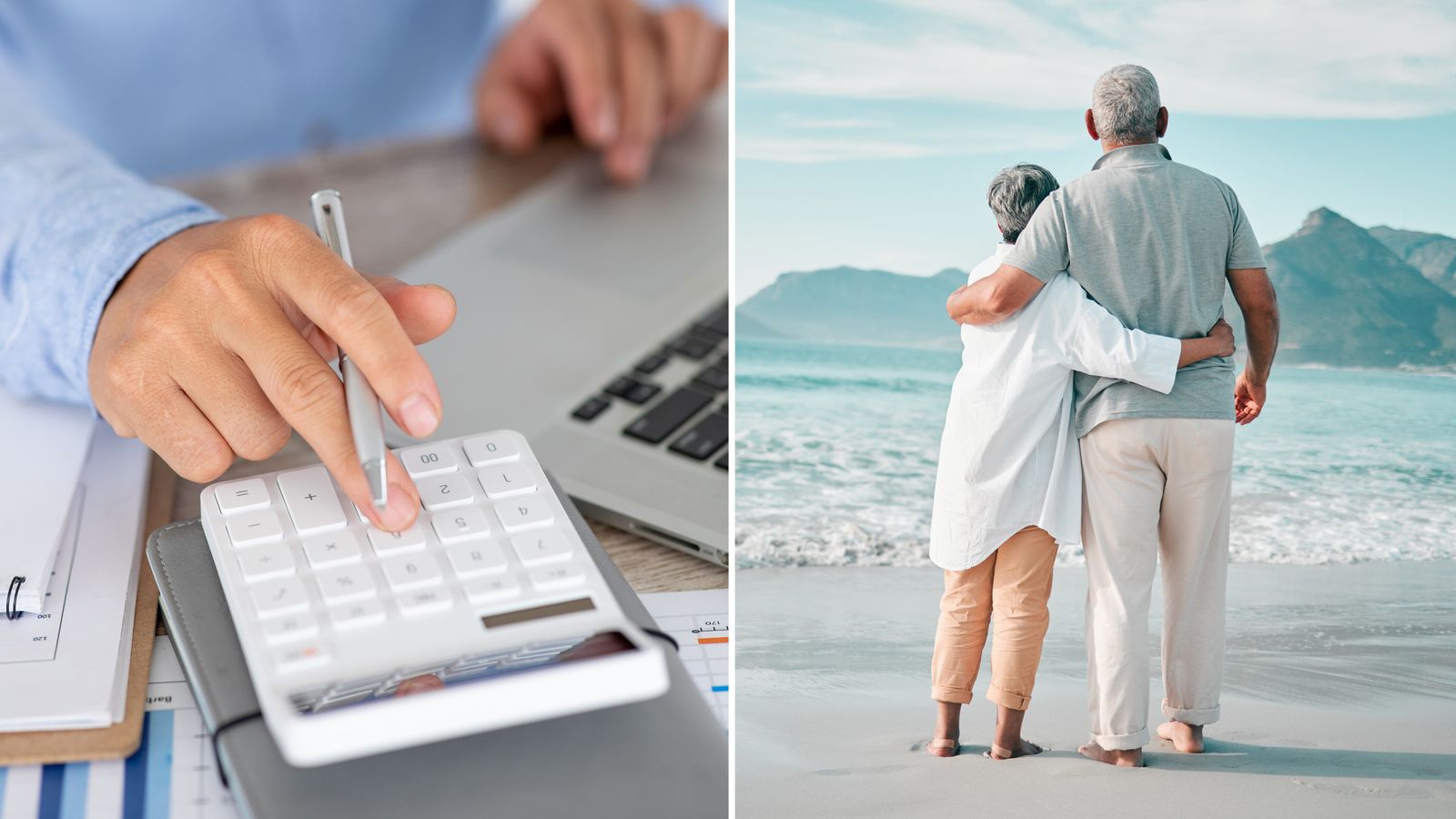 Should you put money in savings or pension? It depends exactly how old you are