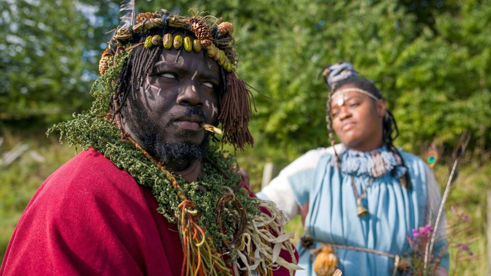 Sure! Here’s the revised text:

‘African tribe’ camping in Scottish woodlands vows to stay put despite court order