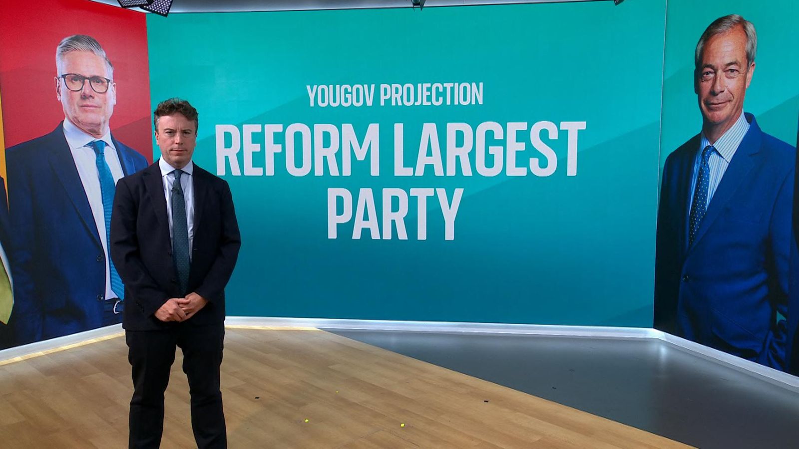 Nigel Farage on course to be next prime minister, mega poll projects