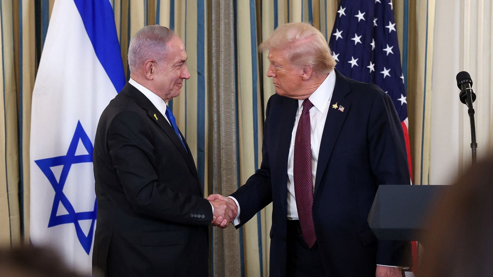 Netanyahu backs Trump's peace plan for Gaza - as role for Blair revealed