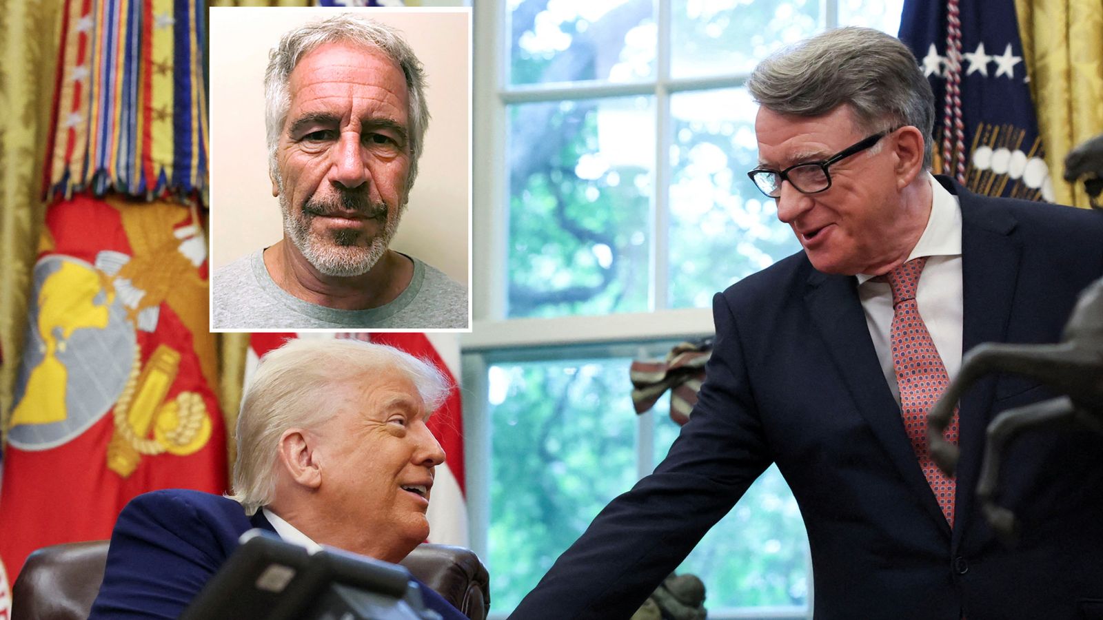 Notes from Trump and Mandelson among alleged messages in Epstein 'birthday book'
