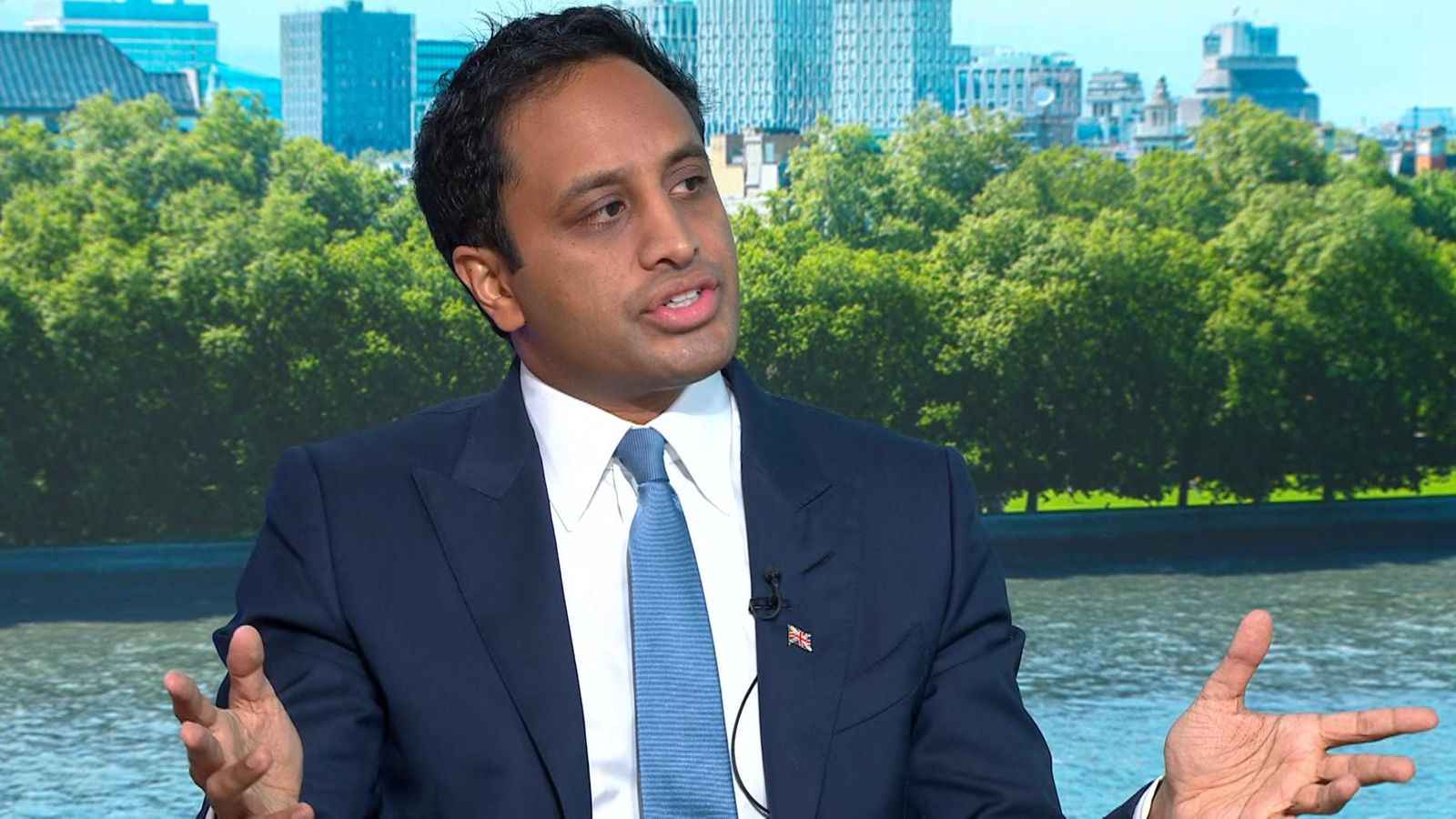 Zia Yusuf, head of policy at Reform UK, claims that Britain has become a  "soft touch" on migration and suggested between 15 and 25 detention sites  will need to be built.