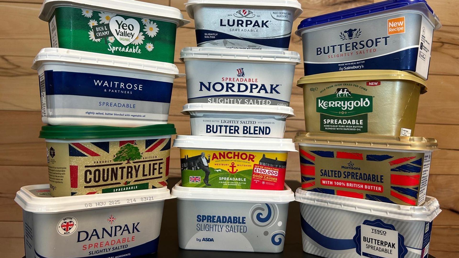 Supermarket-own spreadable butter found to be just as good as Lurpak - and more than &#163;1 cheaper