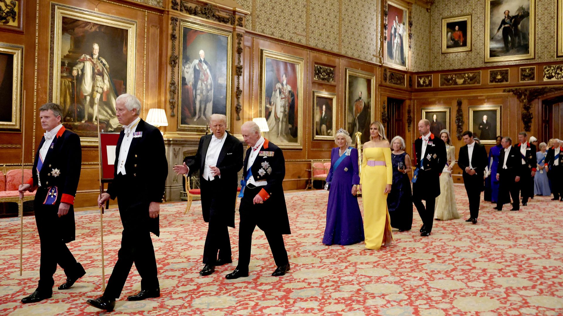 Who’s who at Trump’s second state banquet