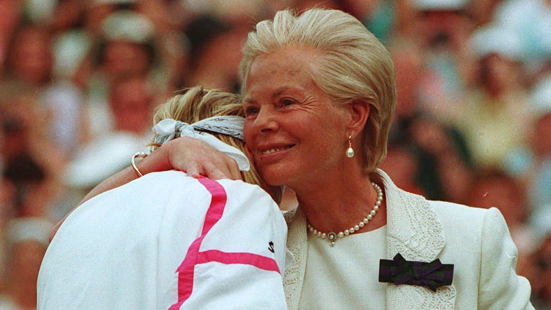 Duchess of Kent, who famously hugged losing Wimbledon finalist in tears, has died