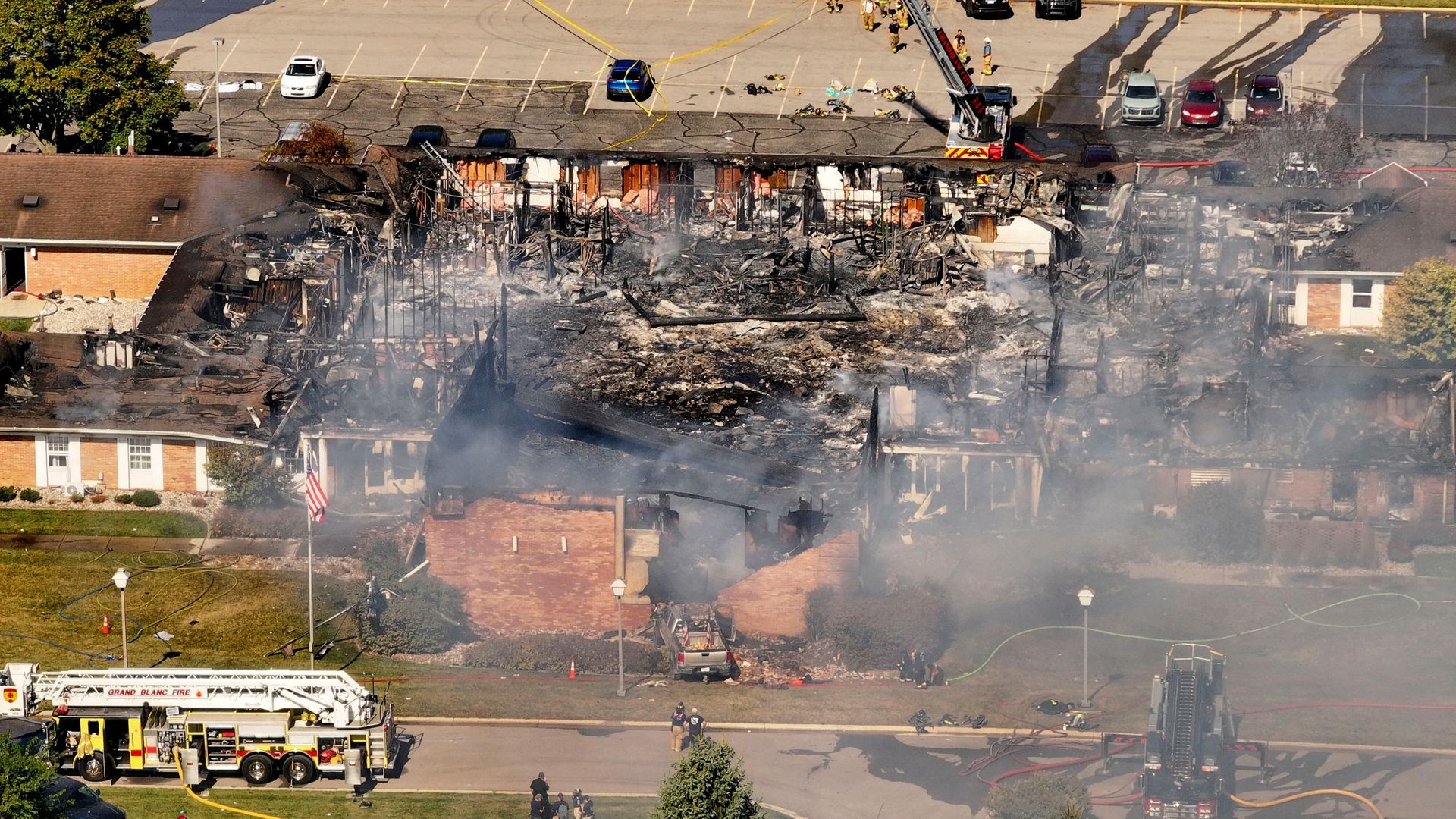 At least four victims killed after US church set on fire during mass shooting