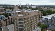 An empty block of 99 flats in Acton, west London 