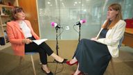 Beth Rigby and Angela Rayner