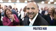 Zack Polanski after being announced as the new leader of the Green Party at Coin Street Neighbourhood Centre, London. Picture date: Tuesday 