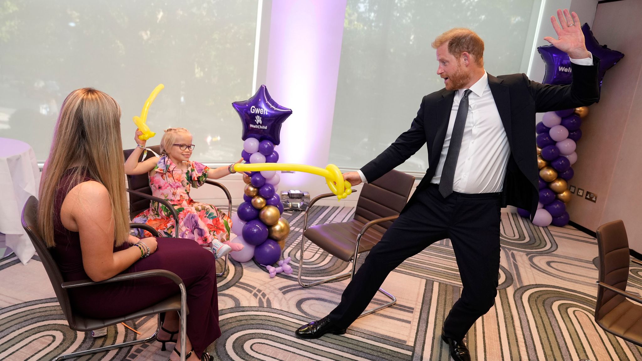 The charity supports seriously ill children and those who care for them - and Prince Harry has been a patron for 17 years.