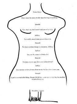 Lewd birthday message Donald Trump allegedly sent to Jeffrey Epstein