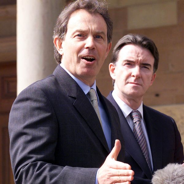 Blair y Mandelson en 2000. Foto: Paul Faith/PA