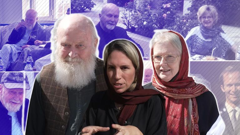 Sky's Cordelia Lynch is in Kabul, where an elderly British couple has been released after years by the Taliban.  