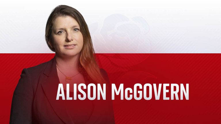 Housing minister Alison McGovern is standing