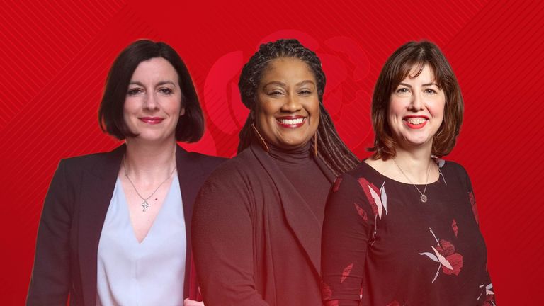 Bridget Phillipson, Bell Ribeiro-Addy and Lucy Powell