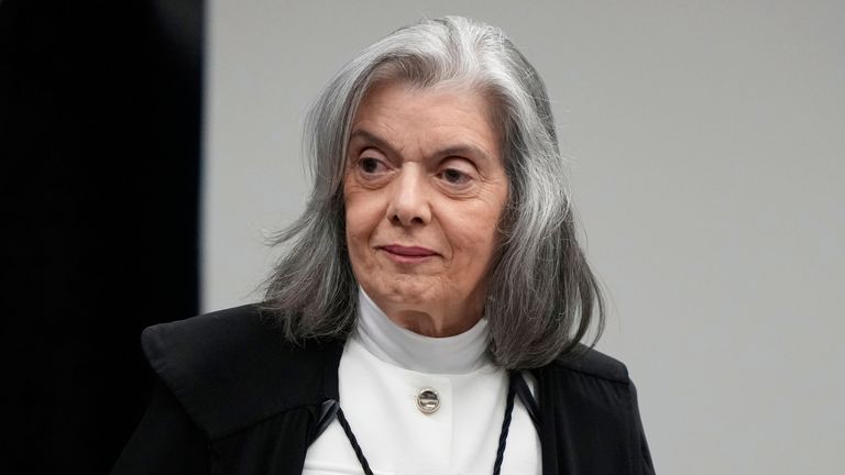 Justice Carmen Lucia. Pic: AP