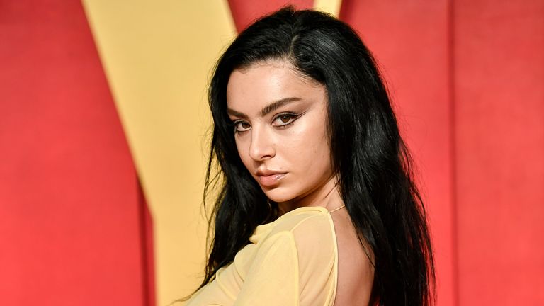 Charli XCX has bagged a nomination for Brat. Pic: AP 