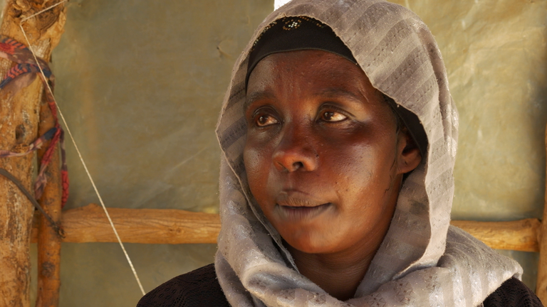 Dr Ishaq fled her home in Khartoum at the start of the war after her husband joined the RSF
