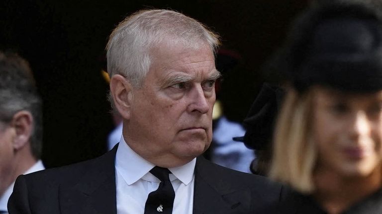 Prince Andrew. Pic: Reuters