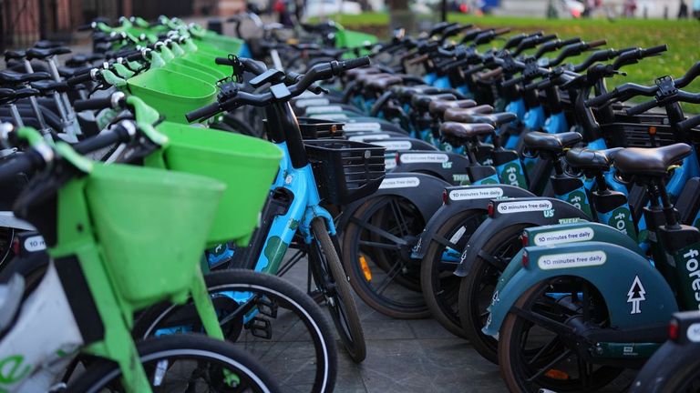 TfL recommends commuters use bikes or walk round London during strikes. Pic: iStock