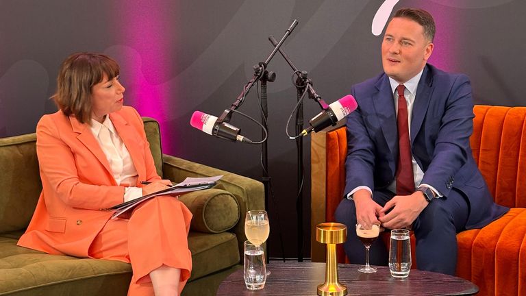Wes Streeting appears on Electoral Dysfunction Live at Labour conference